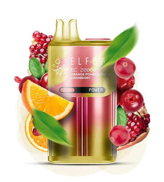 ELFBAR BC 20000 Апельсин Гранат Клюква Гранат Клюква