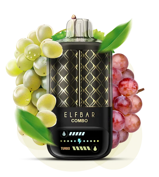 ELFBAR Combo 25000 Зеленый виноград и Виноград