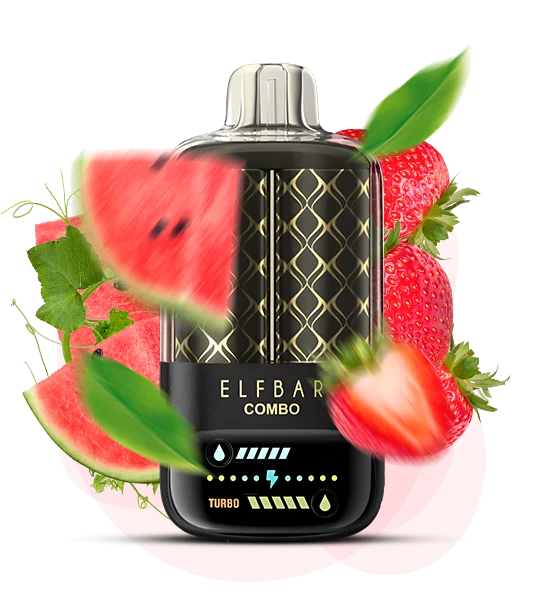 ELFBAR Combo 25000 Арбуз и Клубника