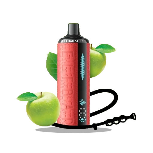 ELFBAR E-Shisha 12000 Двойное яблоко (красное и зеленое)