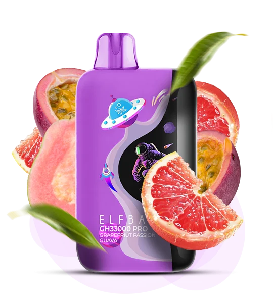ELFBAR GH33000 Грейпфрут страсть гуава Грейпфрут страсть гуава