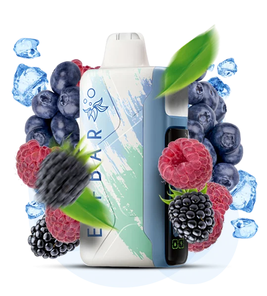 ELFBAR Ice King 30000 Голубая малина со льдом