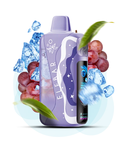 Elf Bar Lush King Pro 40000 Черный виноградный лед