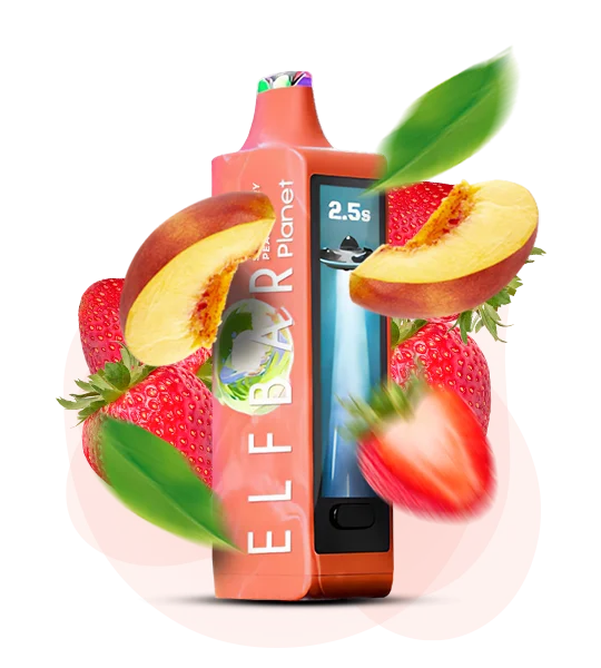 ELFBAR Planet 25000 Клубничный персик+