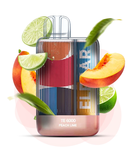 ELFBAR TE6000 Персик и лайм 🍑🍋‍🟩