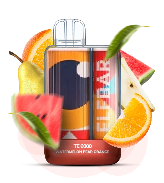 ELFBAR TE6000 Арбуз, груша и апельсин 🍉🍐🍊