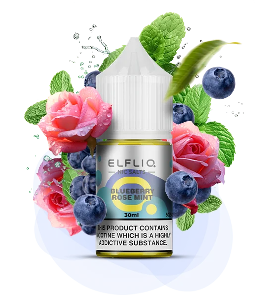 ELF LIQ 30мл Мята, Роза, Черника